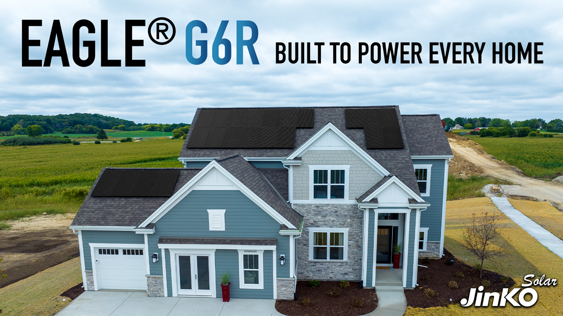 Why Jinko's Residential Solar Solution, the EAGLE® G6R,  is the Best Choice for Your Home